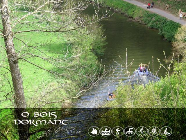 O Bois Dormant- Studio Vue Rance River Et Viaduc De Dinan Lanvallay Exterior foto